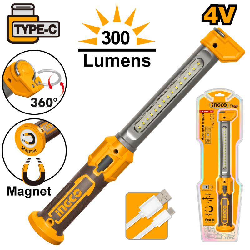 INGCO 20V Lithium-Ion Work Lamp